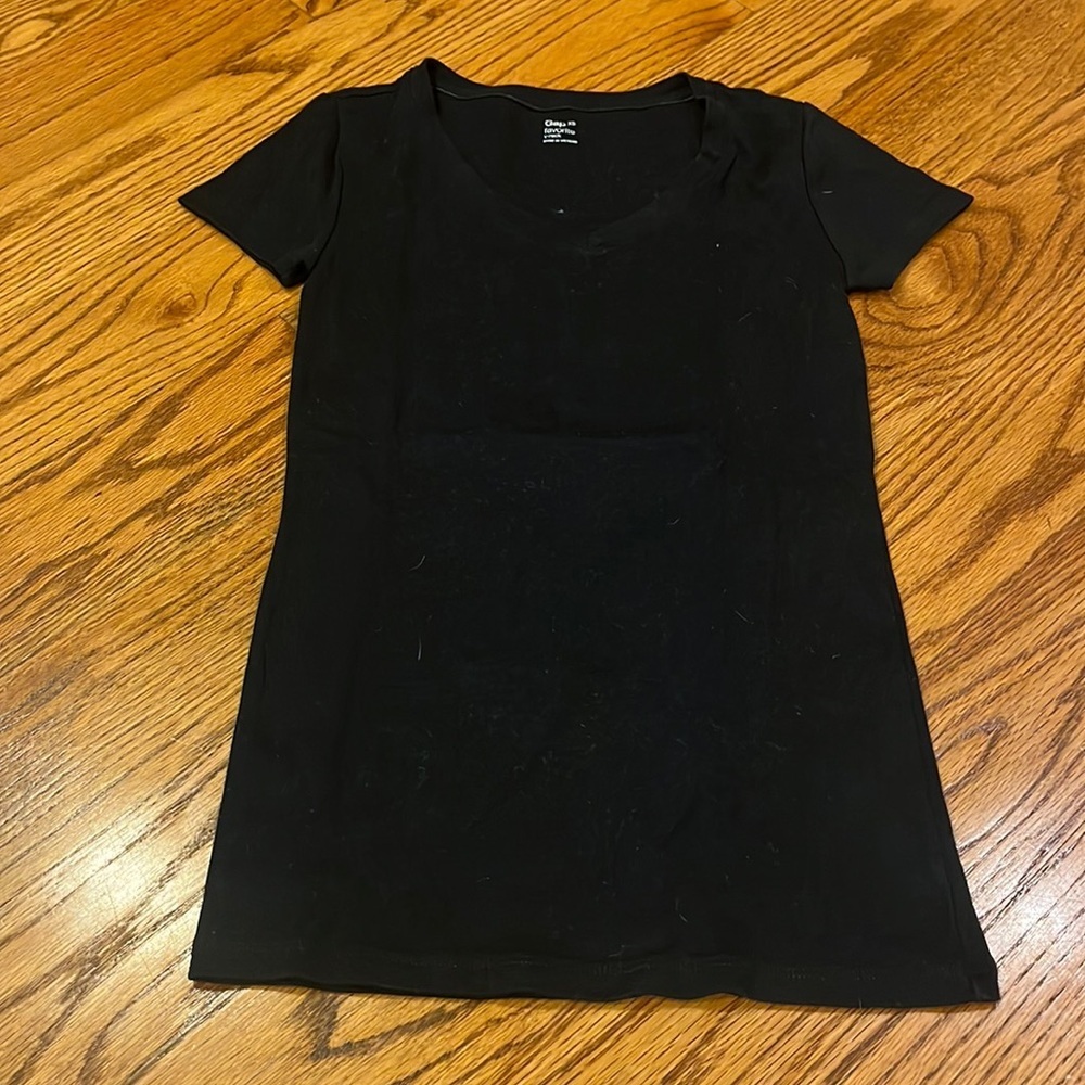 Gap Woman’s Black Favorite V-Neck Size XS